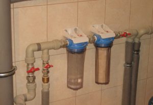 Установка проточного фильтра для воды в Хабаровске